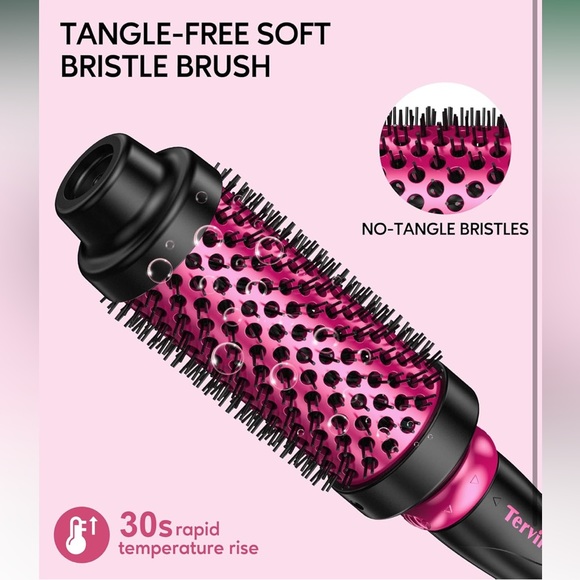 Thermal Brush Set 3-in-1 Create Blowout Look, One Temp 392℉ - Picture 9 of 9